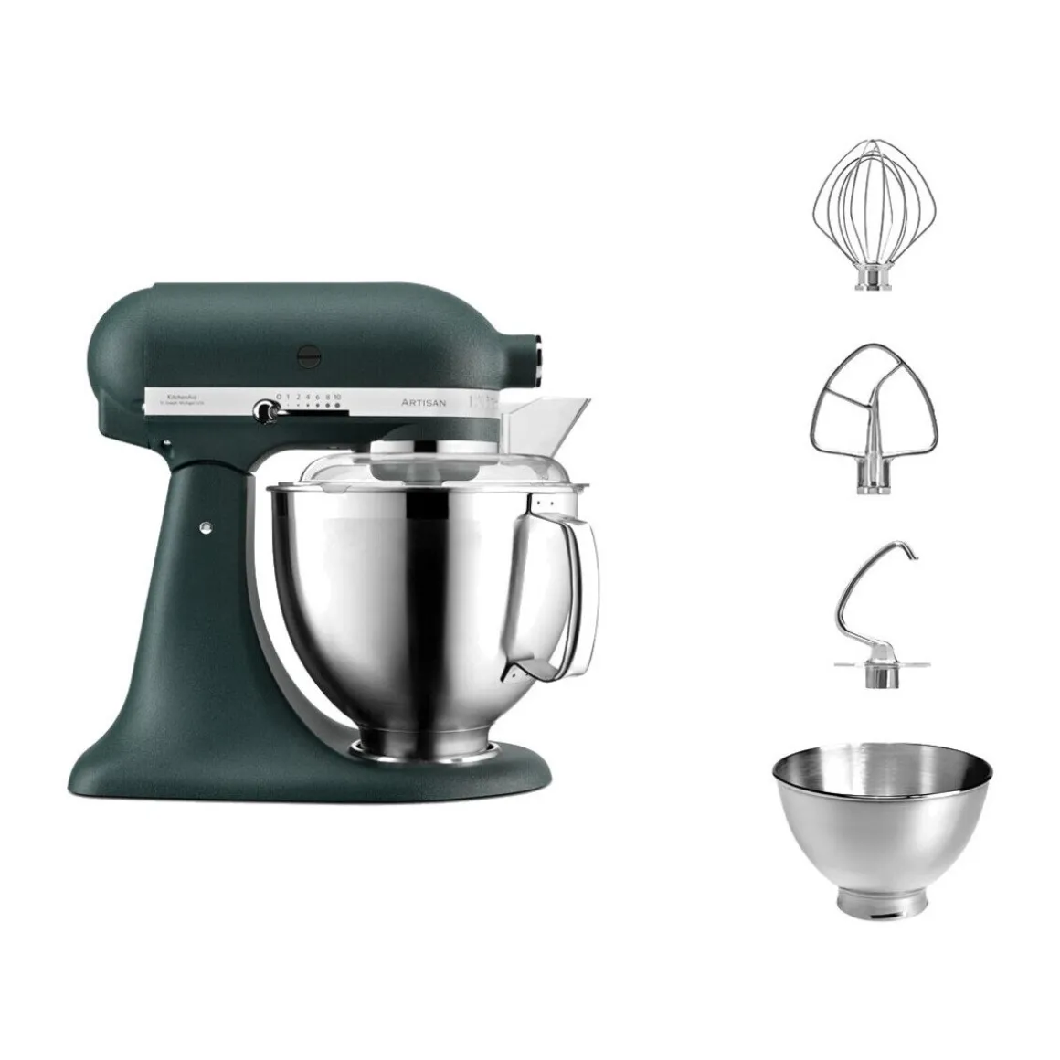 KitchenAidKüchenmaschine 4,8 l 300 W Artisan Premium Pebbled Palm