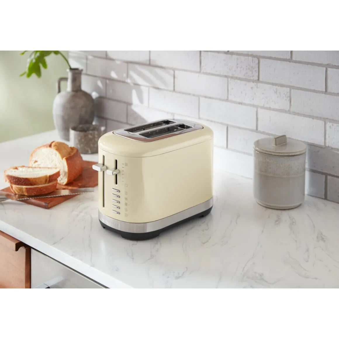 KitchenAid2-Scheiben-Toaster 31 cm 980 W Crème