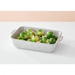 LadelleAuflaufform 23x14 cm Artisan hellgrau