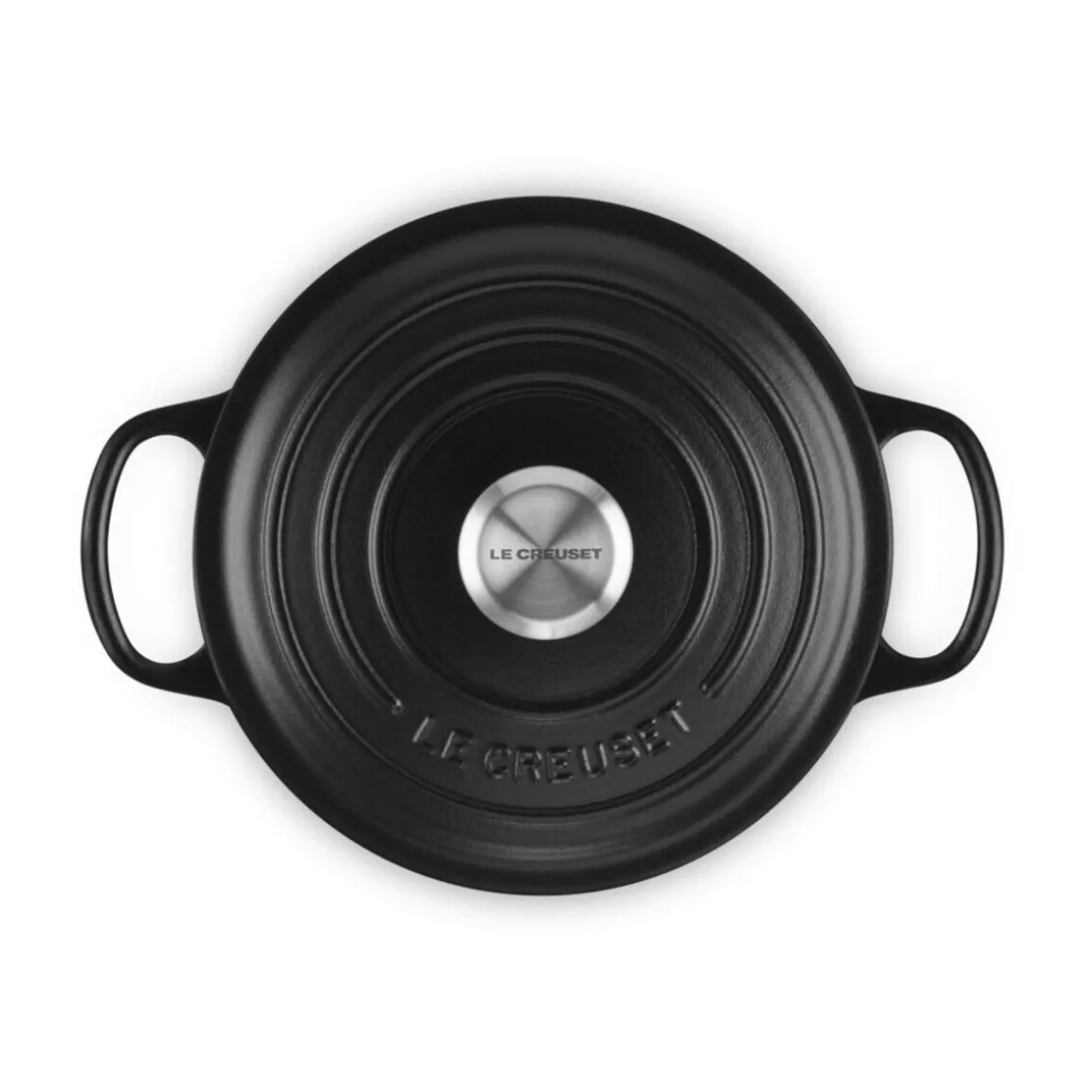 Le CreusetBräter mit Deckel 24 cm Signature Schwarz