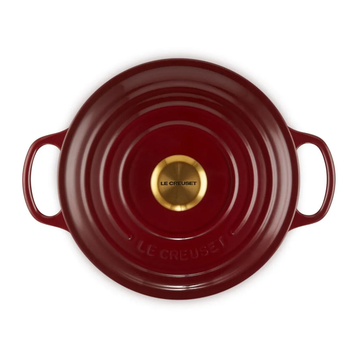 Le CreusetBräter mit Deckel 24 cm Signature Rhone