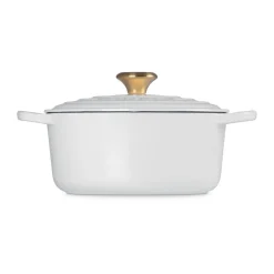 Le CreusetBräter mit Deckel 24 cm Signature White