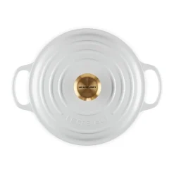 Le CreusetBräter mit Deckel 24 cm Signature White