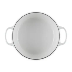 Le CreusetBräter mit Deckel 24 cm Signature White