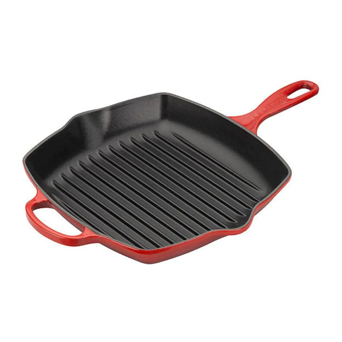 Le CreusetGrillpfanne 26x26 cm Signature Kirschrot