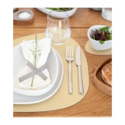 LINDDNATischset L 37x44 cm Curve Hippo gold