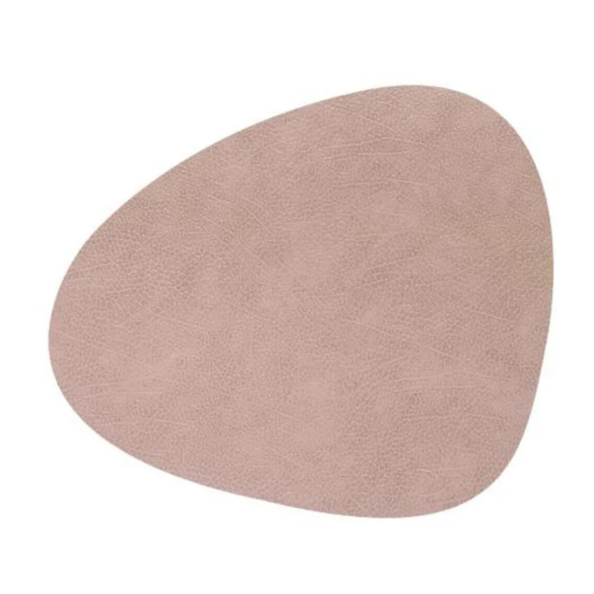 LINDDNATischset L 37x44 cm Curve Hippo warm grey