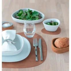 LINDDNATischset L 37x44 cm Curve Nupo nature