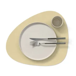 LINDDNATischset L 37x44 cm Curve Nupo lemon sorbet