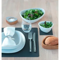 LINDDNATischset L 35x45 cm Square Nupo black