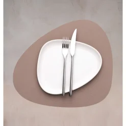 LINDDNATischset M 31x35 cm Curve Nupo clay brown