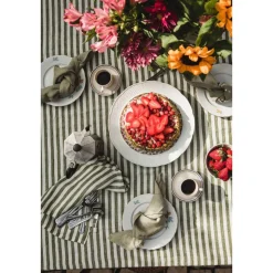 Lovely LinenServietten 45x45 cm Misty Jeep Green