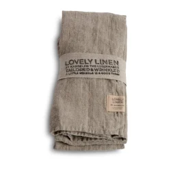 Lovely LinenServietten 45x45 cm Lovely Natural Beige