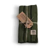 Lovely LinenServietten 45x45 cm Misty Stripe Forest
