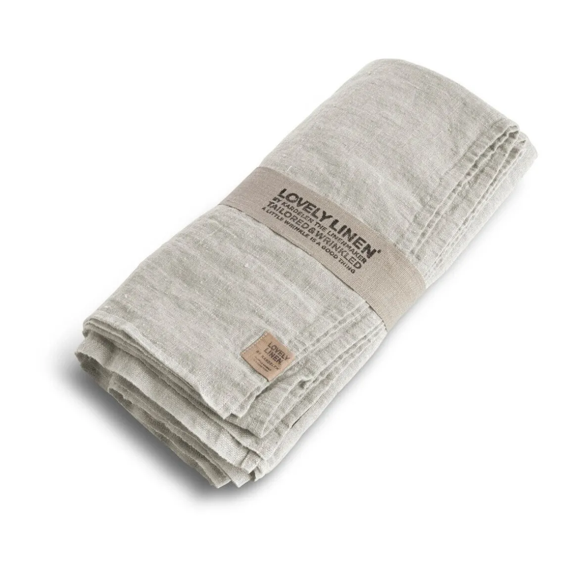Lovely LinenTischdecke 145x380 cm Lovely Light Grey