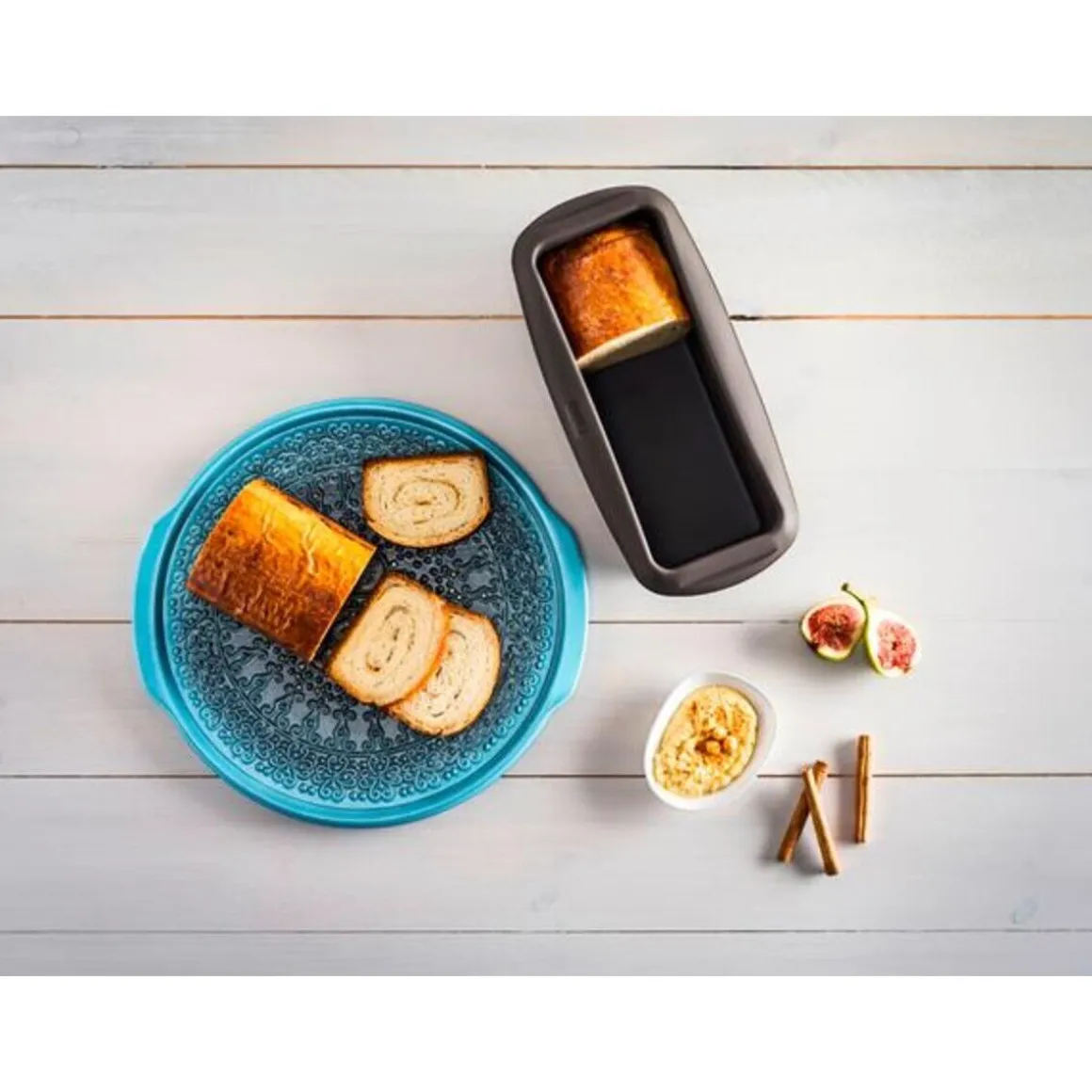 LurchKönigskuchenform Flexi Form braun 25 cm