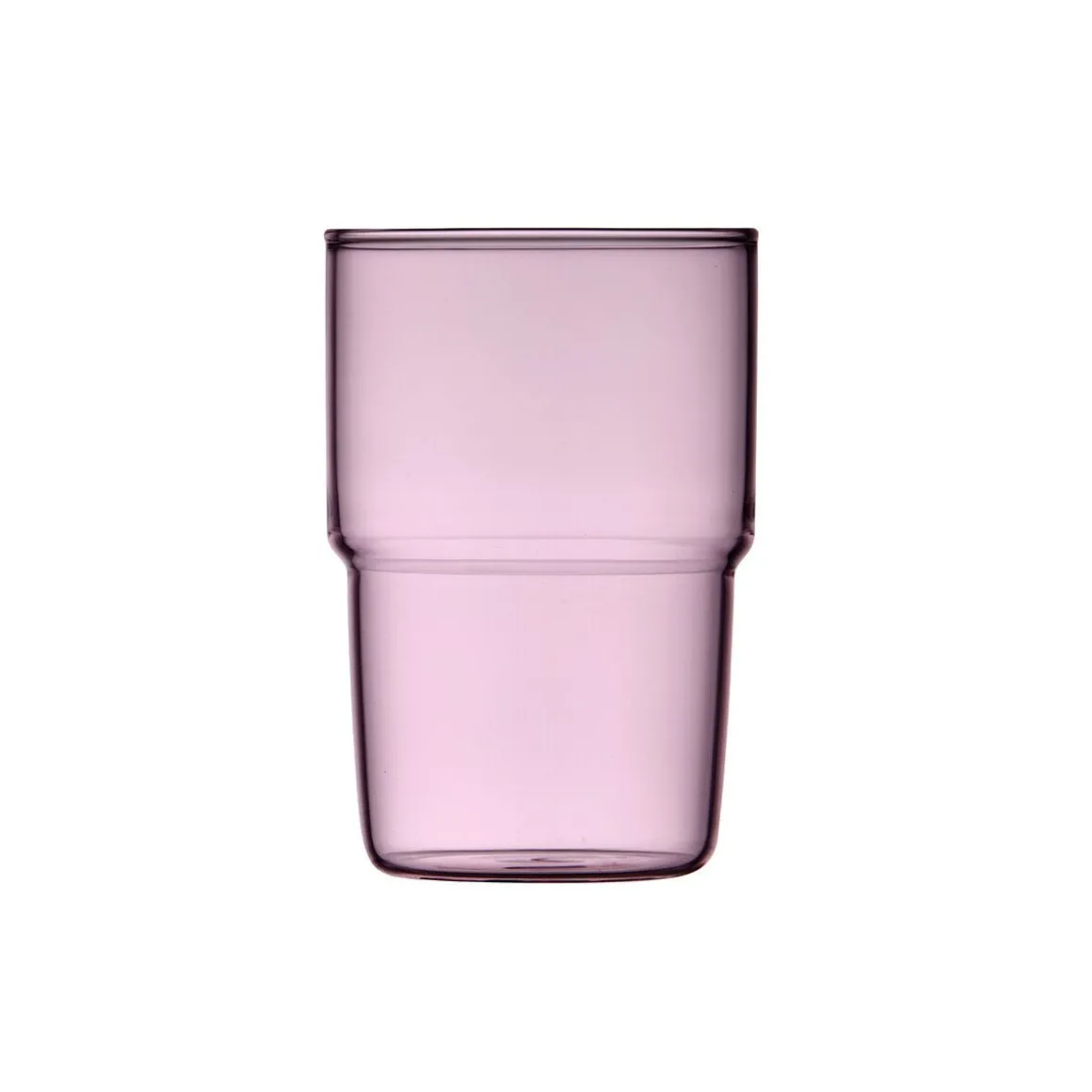 Lyngby GlasTrinkglas 2er-Set Torino pink