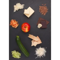 MicroplaneReibe Walnuss-Holz 2 Wege Schneide Master Serie