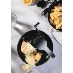 MicroplaneRotierende Reibe 21 cm Speciality schwarz