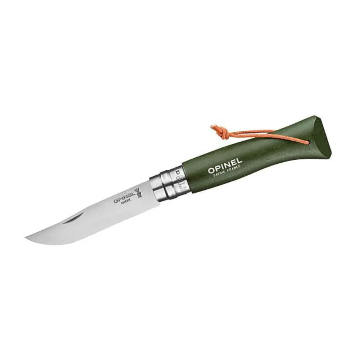 OpinelTaschenmesser N°08 8,5 cm Baroudeur khaki
