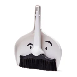 Peleg DesignKehrschaufel mit Besen Dustache 2-tlg. weiß