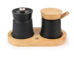 PeugeotTempel der Gewürze 3-tlg. Bali schwarz