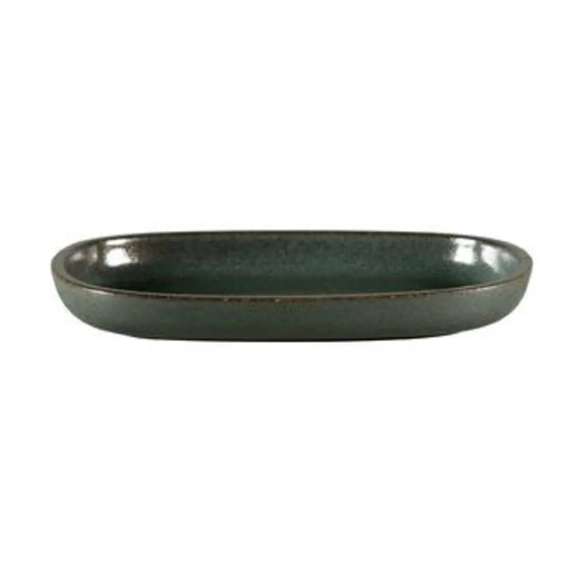 RAKPlatte oval 22,5x15cm tief Rakstone Caldera Blau Grün