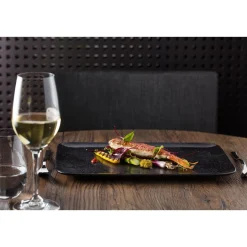 RAKPlatte recht. 22x11x1,7cm Fusion Karbon schwarz