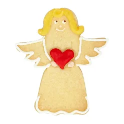 RBV BirkmannAusstecher Edelstahl Engel mit Herz 7cm