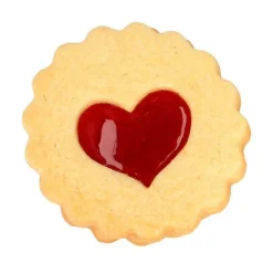 RBV BirkmannAusstecher Herz 5 cm Linzer silber