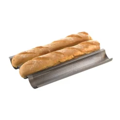 RBV BirkmannBaguette-Blech 38x29 cm Laib & Seele anthrazit