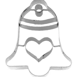 RBV BirkmannPräge-Ausstecher Glocke Herz 6 cm edelstahl