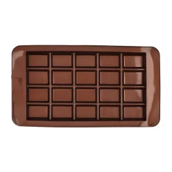 RBV BirkmannSchokoladentafelform 2-tlg. Chocolaterie braun