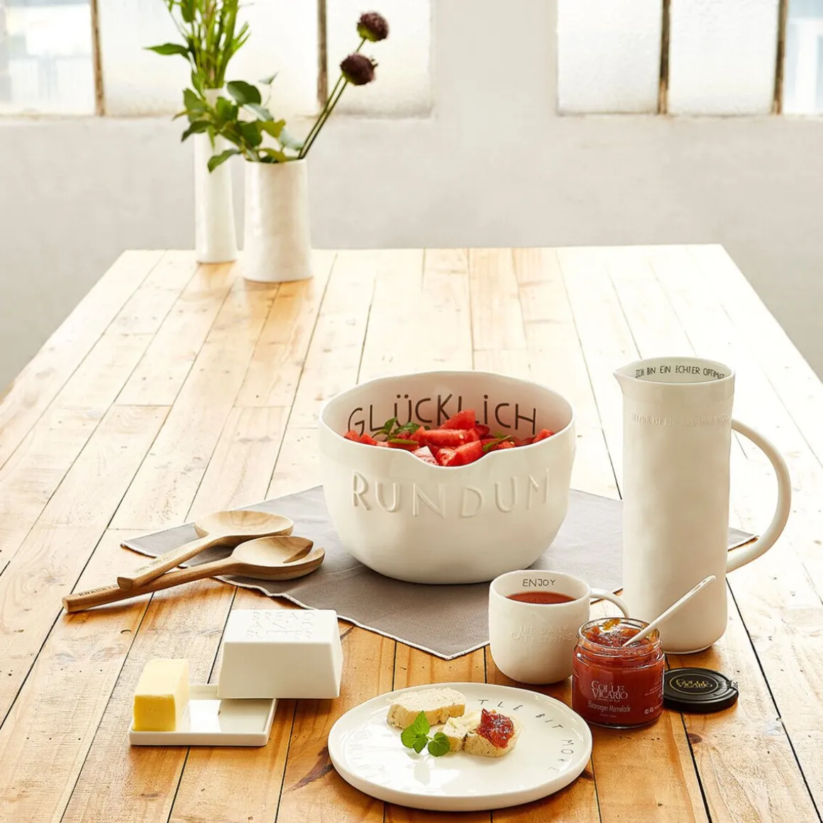 RäderButterdose Bread and Butter 125 g weiß