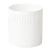 RäderTeelichthalter Winter Wonderworld 7 cm Winterzauber weiß