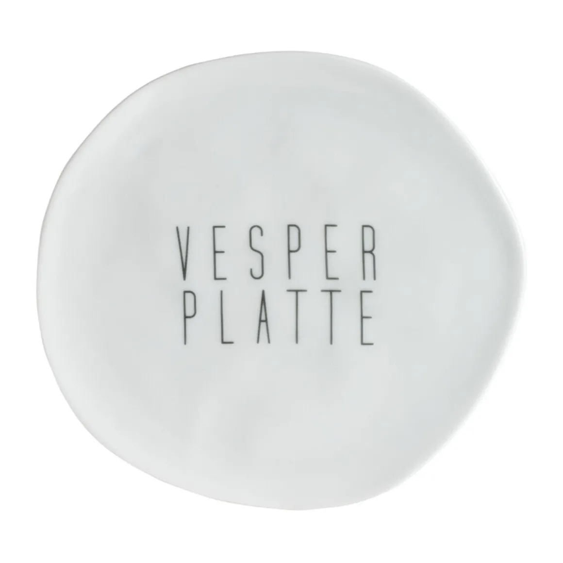 RäderTeller Vesperplatte 13 cm Heimatliebe grau