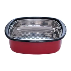 RiessDampfgarer 3-tlg. Classic Color Rot