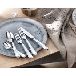 Robbe & Berking69 tlg. Garnitur Art Deco 150 g versilbert