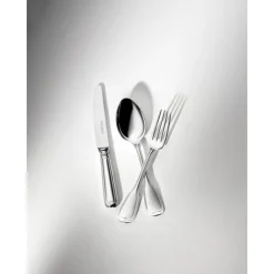 Robbe & Berking4 tlg. Garnitur Alt Faden 150 g versilbert