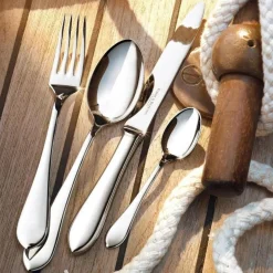 Robbe & BerkingButter- u. Käsemesser m. Stahlklinge Eclipse 150 g versilbert