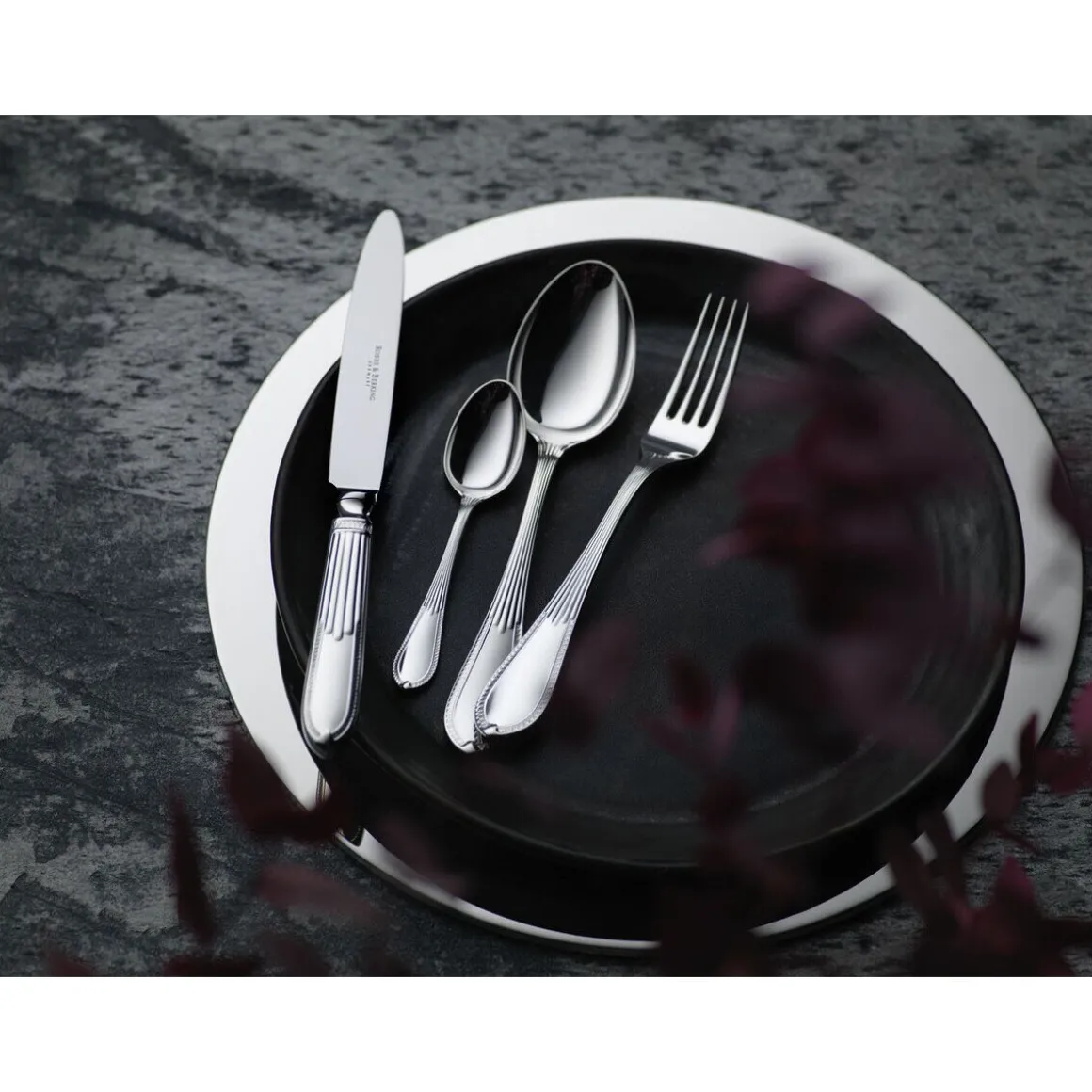 Robbe & BerkingMenümesser Belvedere 925 Sterlingsilber