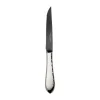 Robbe & BerkingSteakmesser Frozen Black Martelé 925 Sterlingsilber