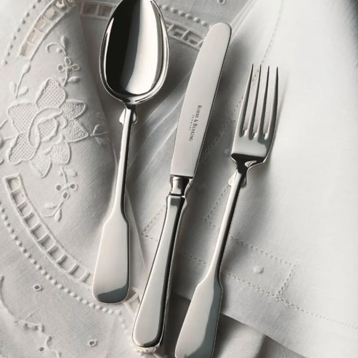 Robbe & BerkingTafelmesser Spaten 150 g versilbert