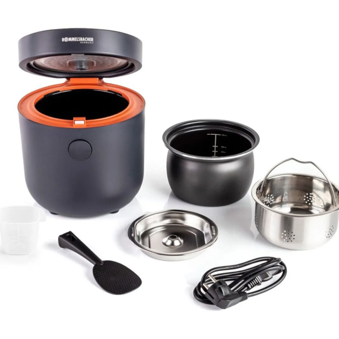 RommelsbacherMultireiskocher MRK 500 Risa 500 W graphitgrau