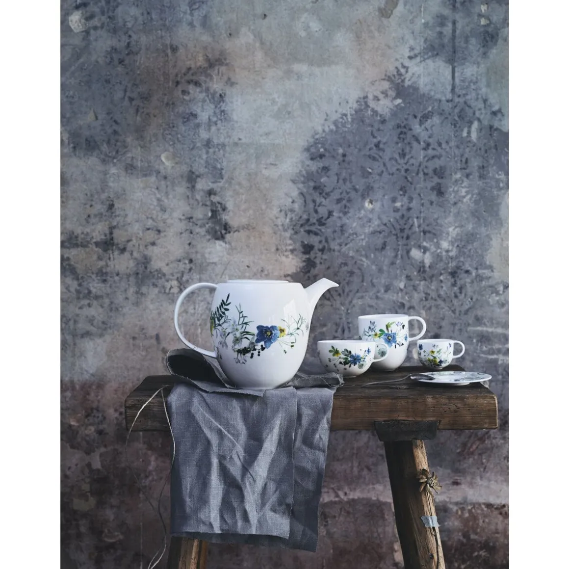 RosenthalEspresso-Untertasse 11 cm Brillance Fleurs des Alpes