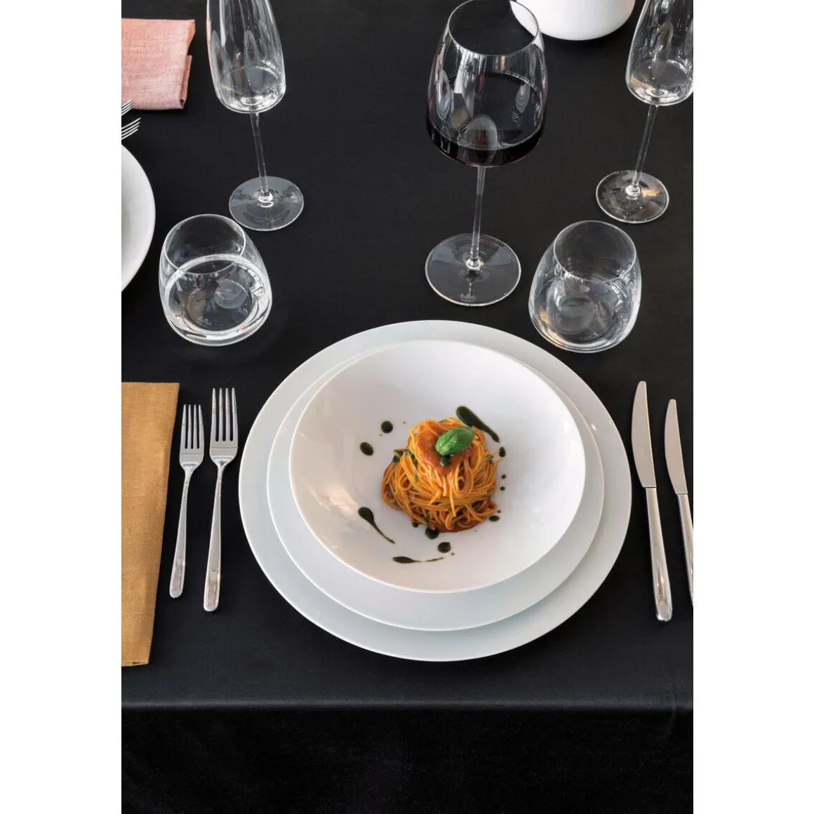 RosenthalGeschirr-Set 3-tlg. TAC Gropius Weiß