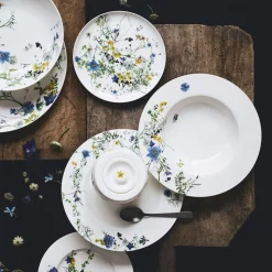 RosenthalPlatte 34 cm Brillance Fleurs des Alpes