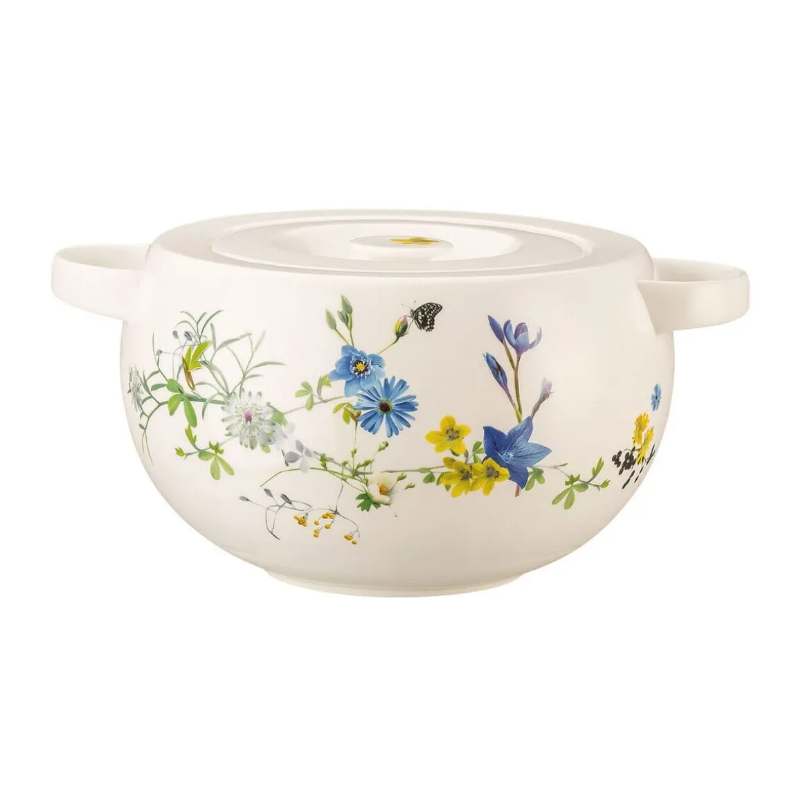 RosenthalSchüssel m. Deckel Brillance Fleurs des Alpes