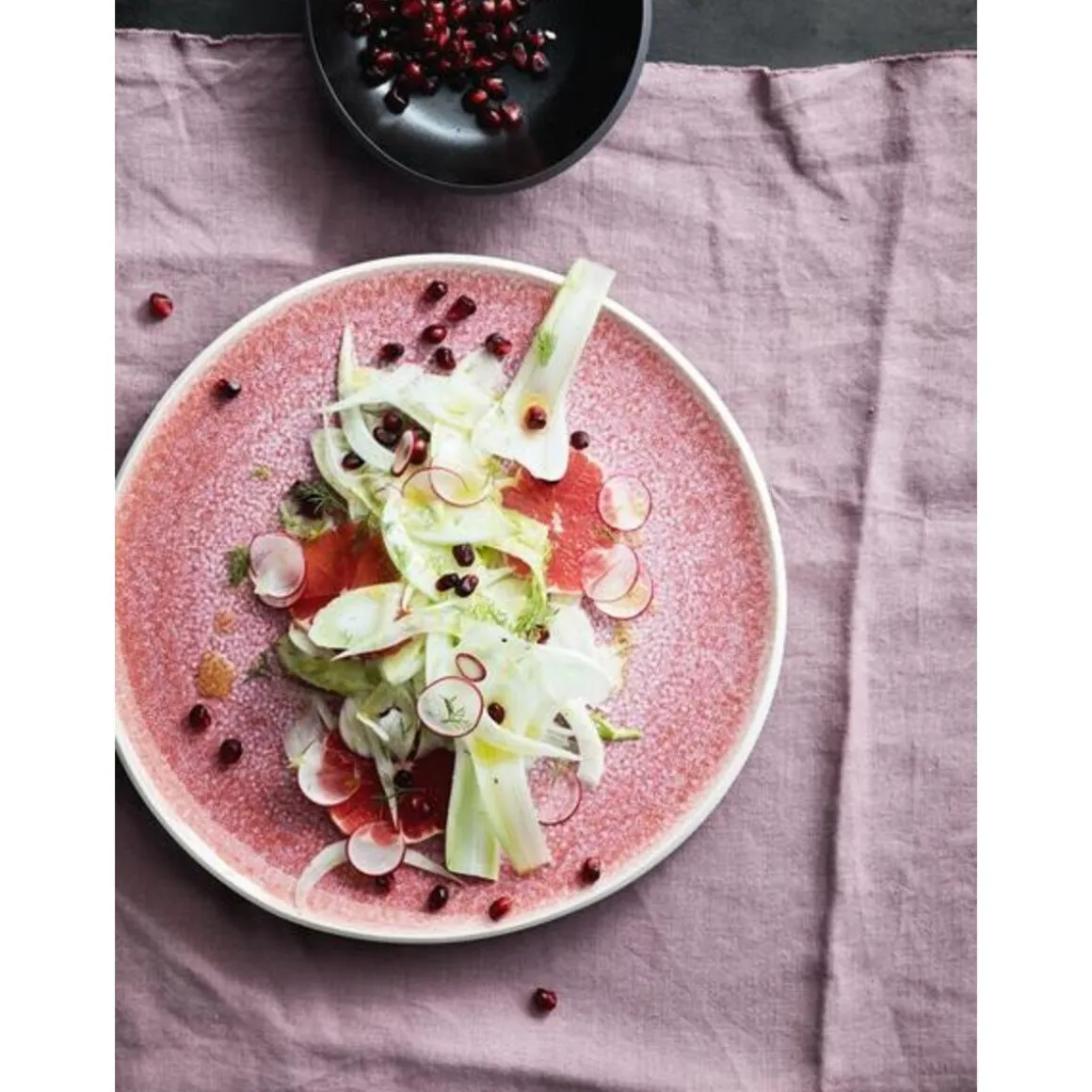 RosenthalTeller flach 27 cm Junto Rose Quartz