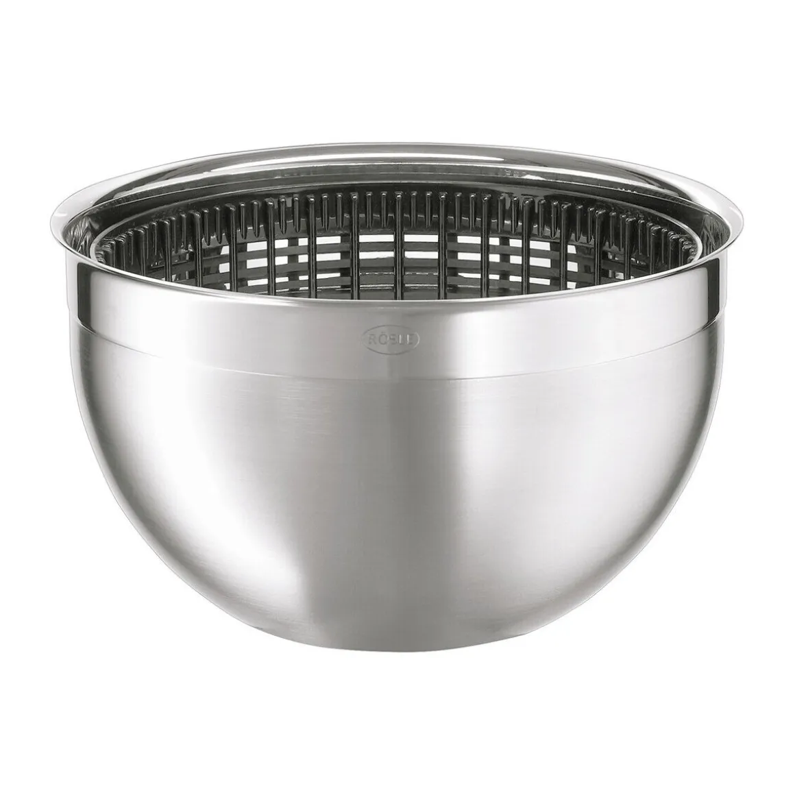 RösleSalatschleuder 24 cm edelstahl